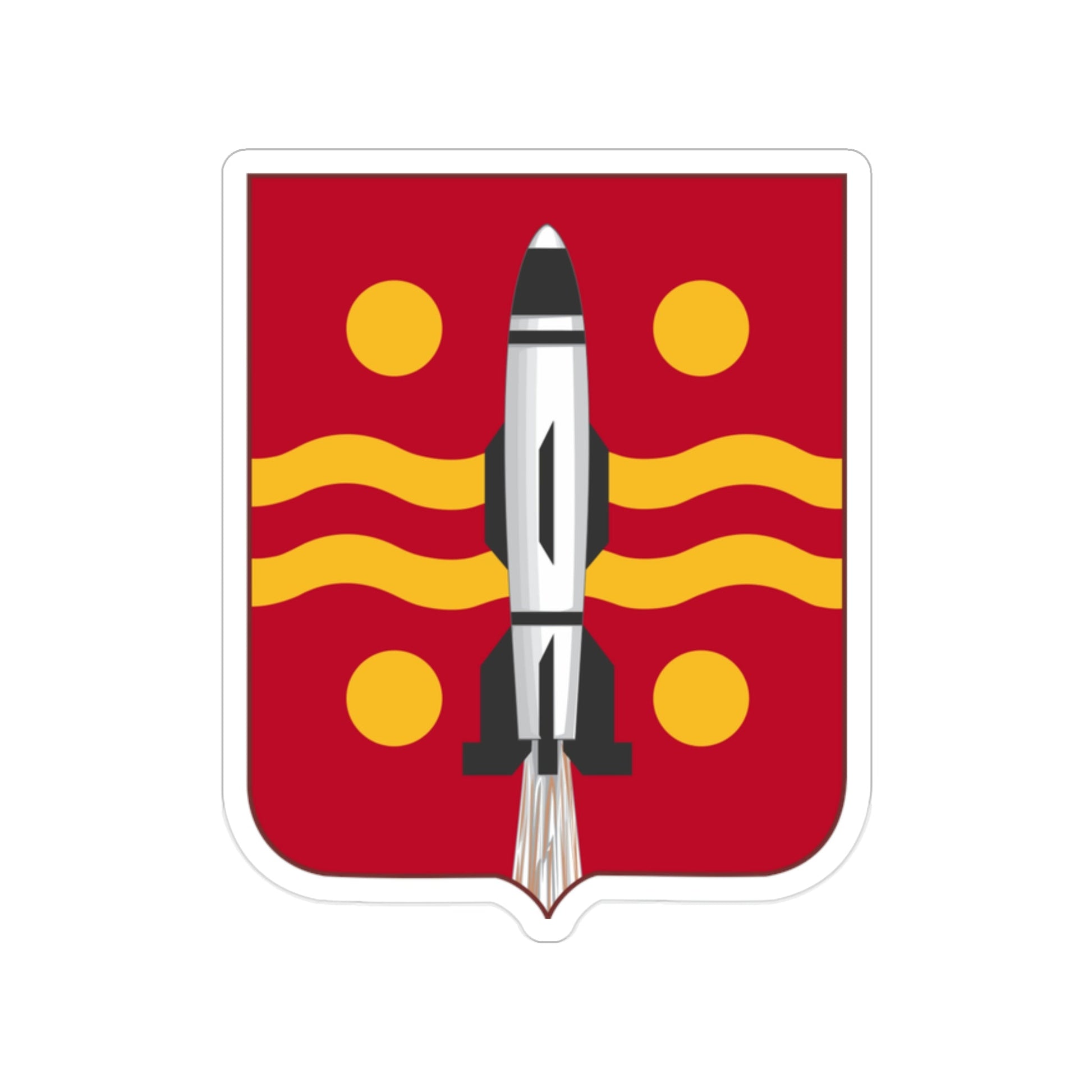 246 Field Artillery Battalion 2 (U.S. Army) Transparent STICKER Die-Cut Vinyl Decal-2 Inch-The Sticker Space