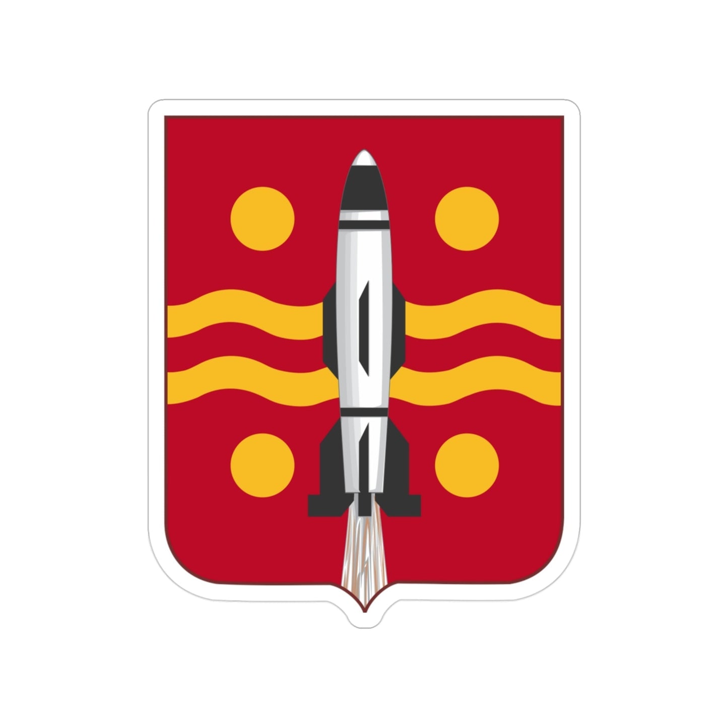 246 Field Artillery Battalion 2 (U.S. Army) Transparent STICKER Die-Cut Vinyl Decal-3 Inch-The Sticker Space