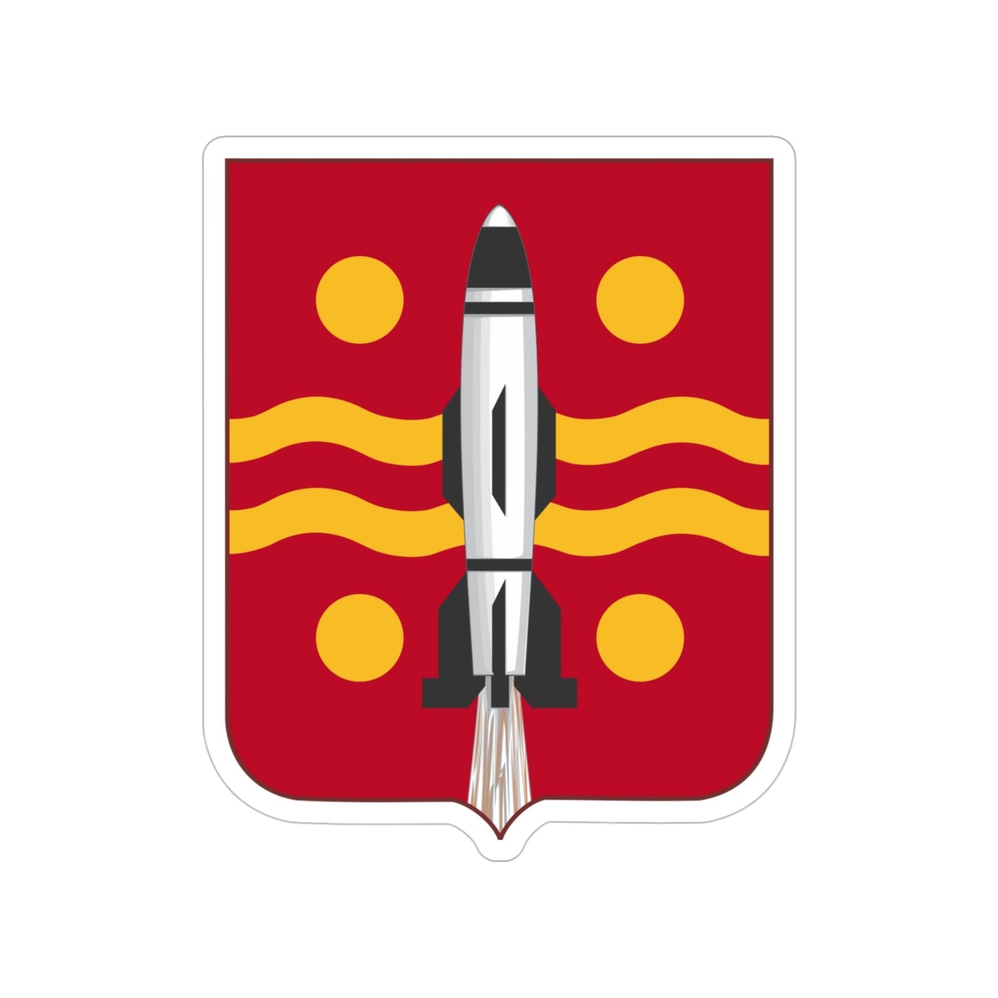 246 Field Artillery Battalion 2 (U.S. Army) Transparent STICKER Die-Cut Vinyl Decal-4 Inch-The Sticker Space