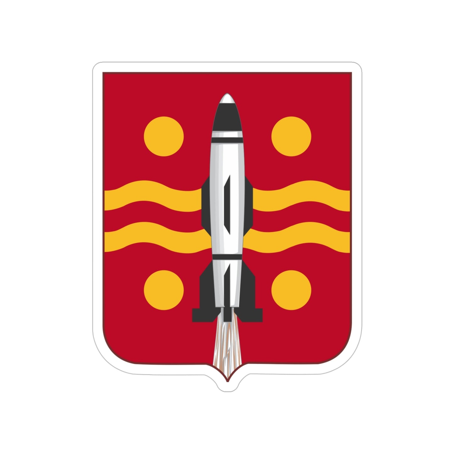 246 Field Artillery Battalion 2 (U.S. Army) Transparent STICKER Die-Cut Vinyl Decal-5 Inch-The Sticker Space