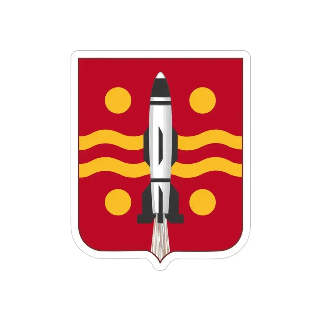 246 Field Artillery Battalion 2 (U.S. Army) REVERSE PRINT Transparent Die-Cut STICKER - The Sticker Space