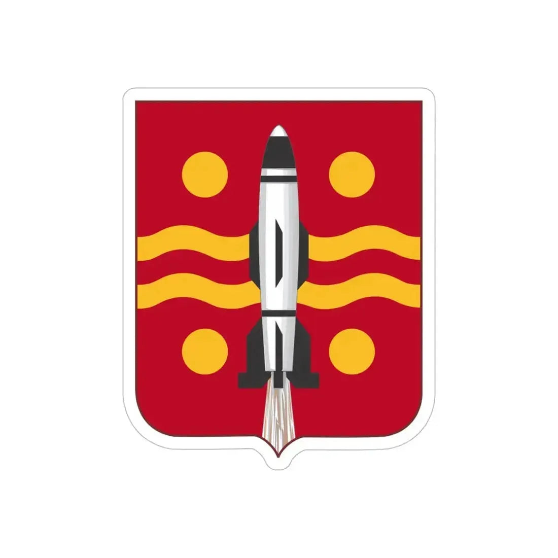 246 Field Artillery Battalion 2 (U.S. Army) REVERSE PRINT Transparent Die-Cut STICKER - The Sticker Space