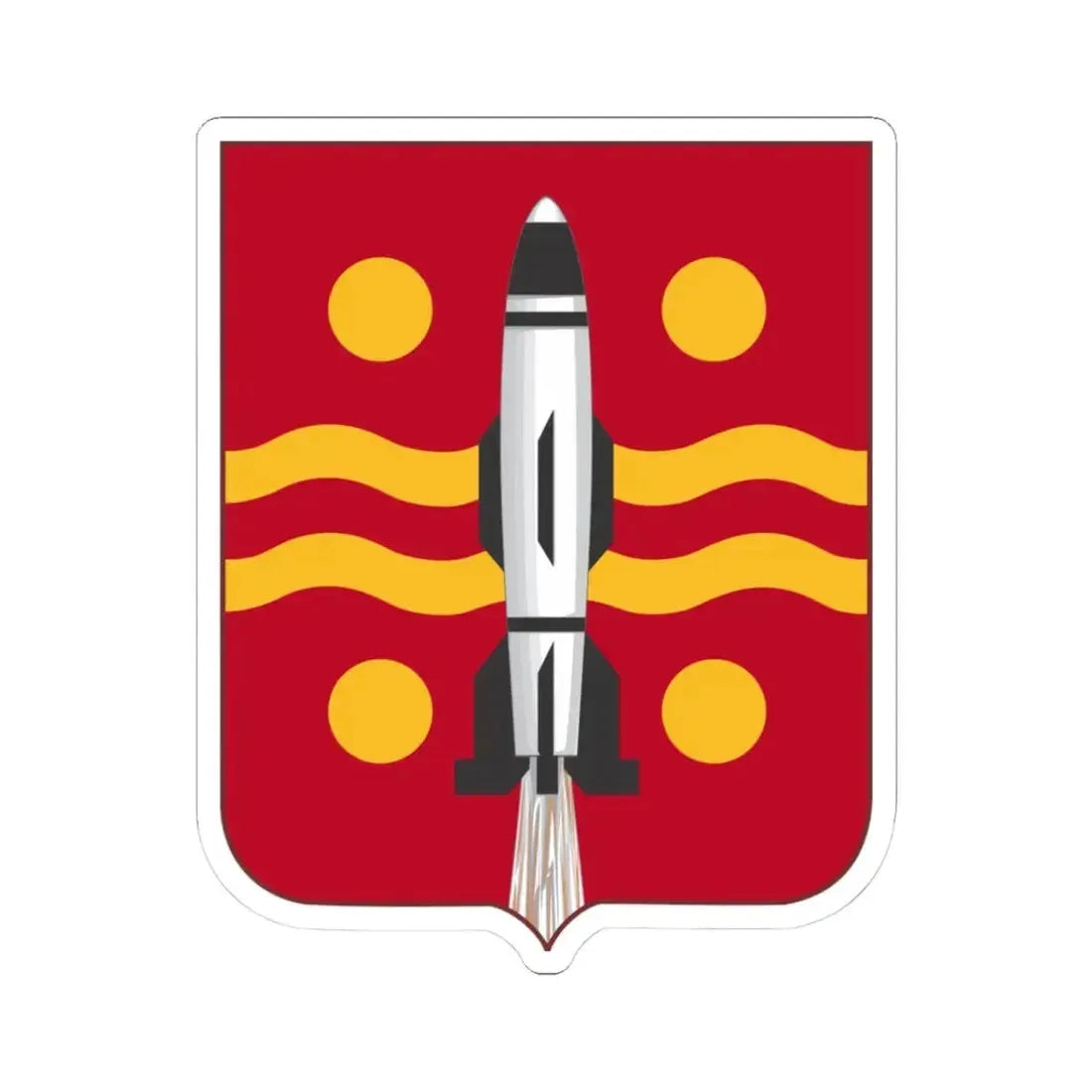 246 Field Artillery Battalion 2 (U.S. Army) STICKER Vinyl Kiss-Cut Decal 3 Inch White - The Sticker Space