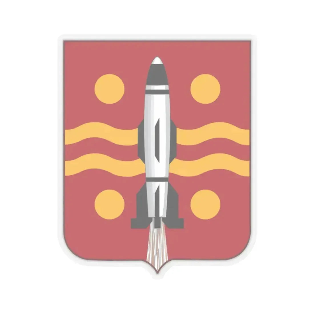 246 Field Artillery Battalion 2 (U.S. Army) STICKER Vinyl Kiss-Cut Decal 4 Inch Transparent - The Sticker Space