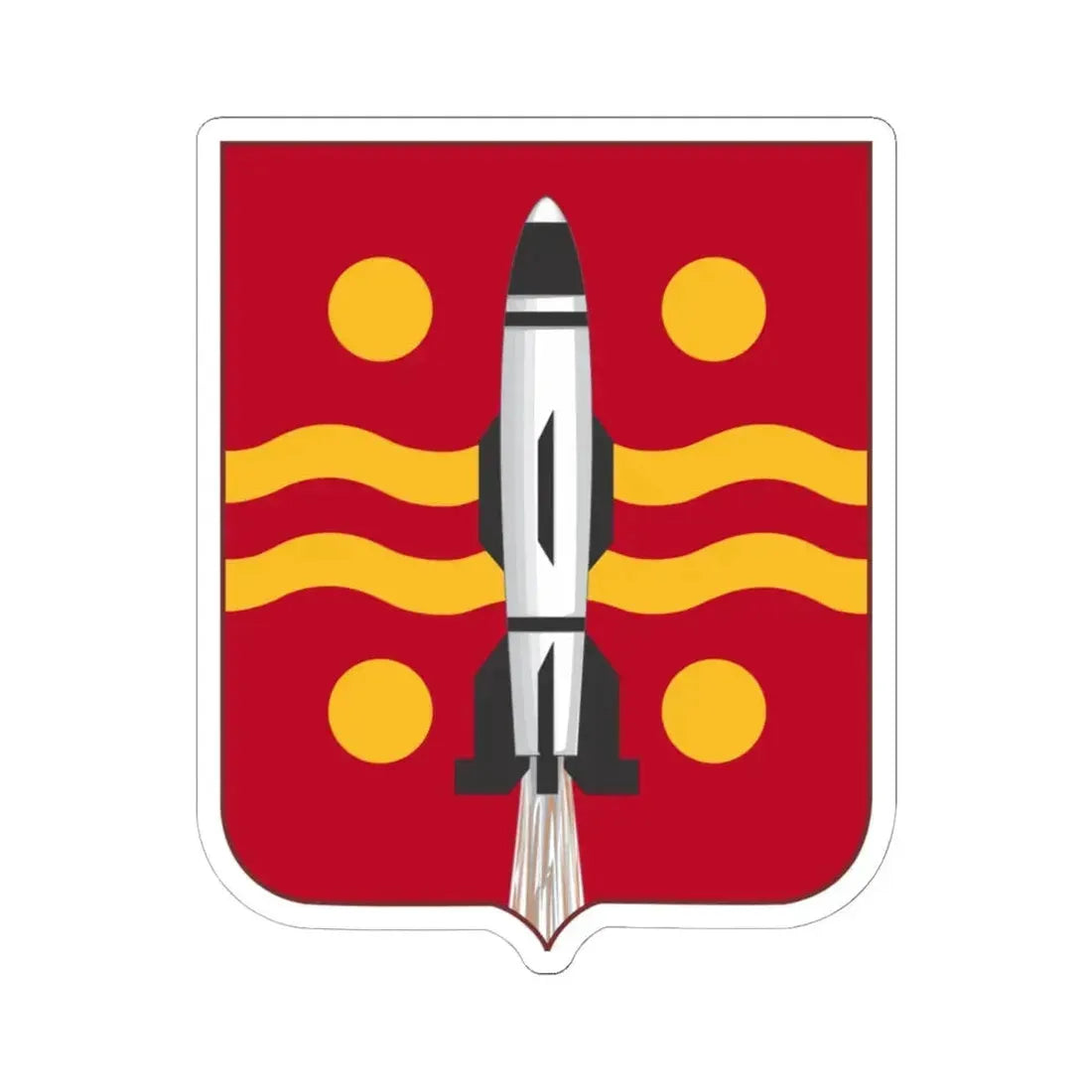 246 Field Artillery Battalion 2 (U.S. Army) STICKER Vinyl Kiss-Cut Decal 6 Inch White - The Sticker Space