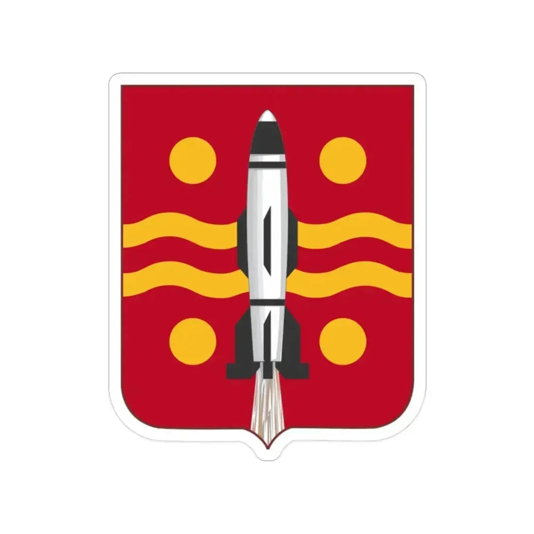 246 Field Artillery Battalion 2 (U.S. Army) Transparent STICKER Die-Cut Vinyl Decal 2 Inch - The Sticker Space