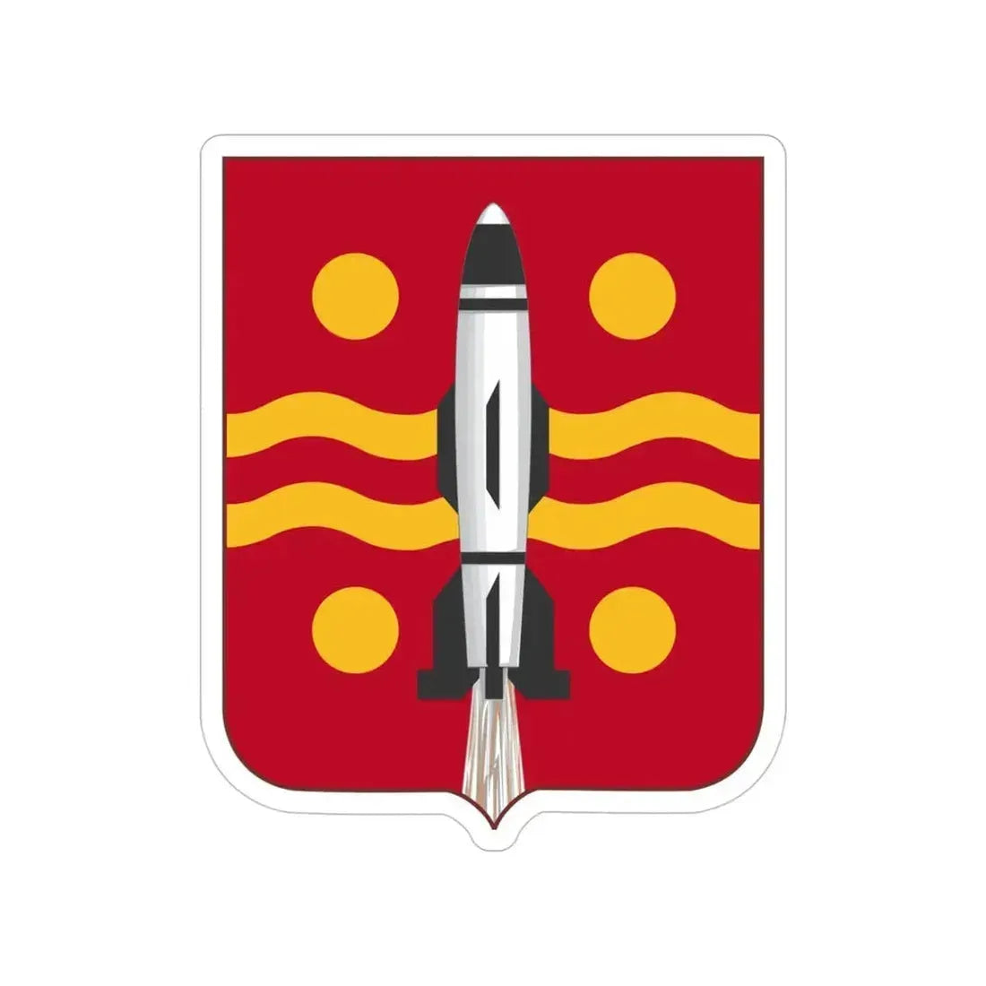 246 Field Artillery Battalion 2 (U.S. Army) Transparent STICKER Die-Cut Vinyl Decal 4 Inch - The Sticker Space