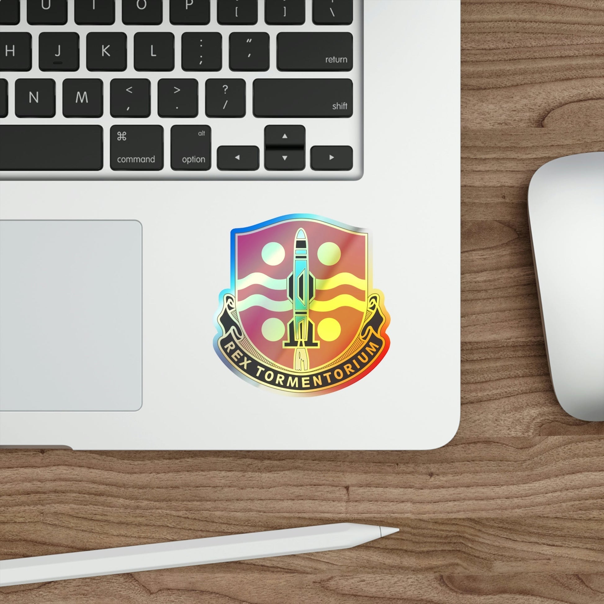 246 Field Artillery Battalion (U.S. Army) Holographic STICKER Die-Cut Vinyl Decal-The Sticker Space