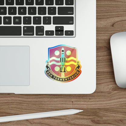 246 Field Artillery Battalion (U.S. Army) Holographic STICKER Die-Cut Vinyl Decal-The Sticker Space