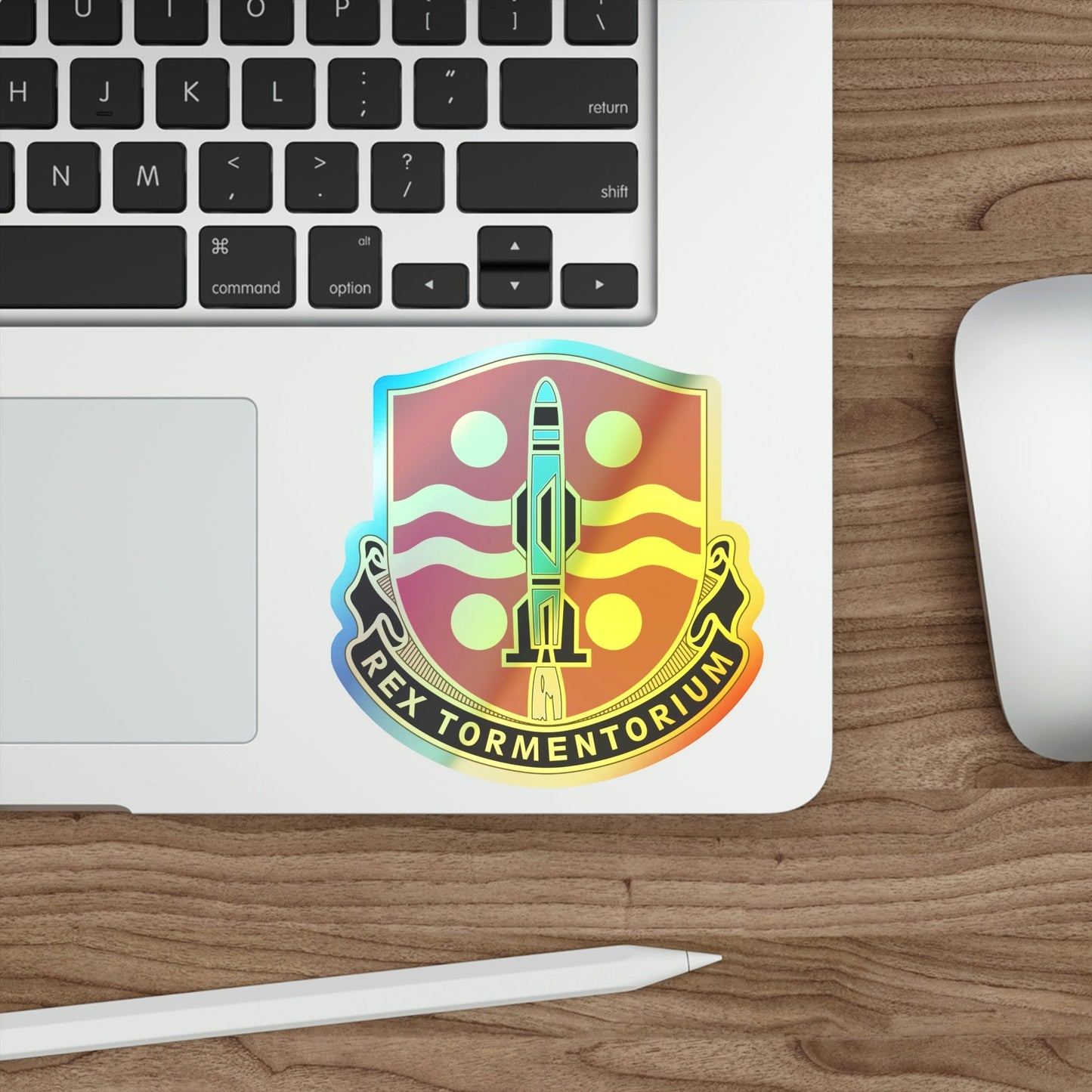 246 Field Artillery Battalion (U.S. Army) Holographic STICKER Die-Cut Vinyl Decal-The Sticker Space