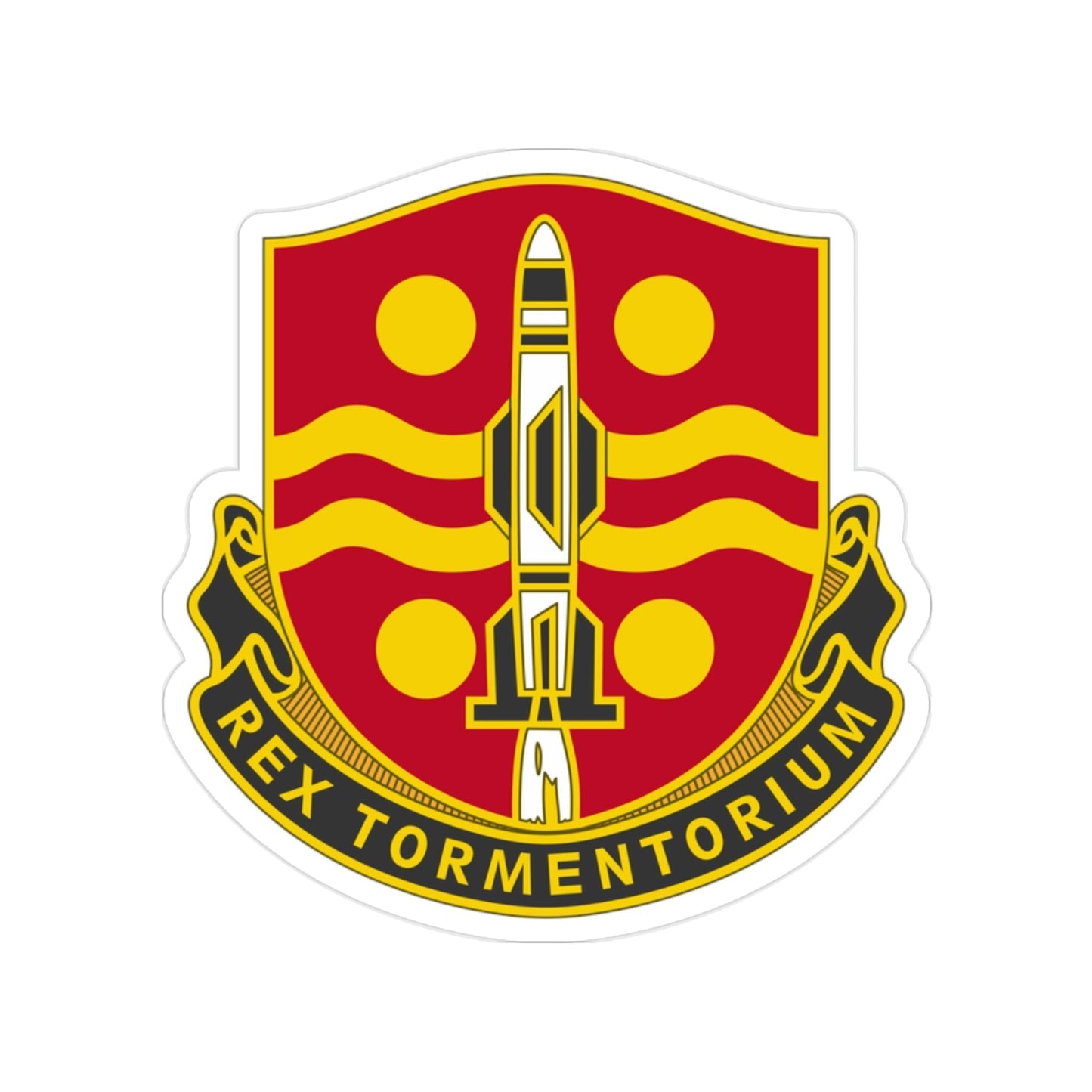 246 Field Artillery Battalion (U.S. Army) Transparent STICKER Die-Cut Vinyl Decal-2 Inch-The Sticker Space