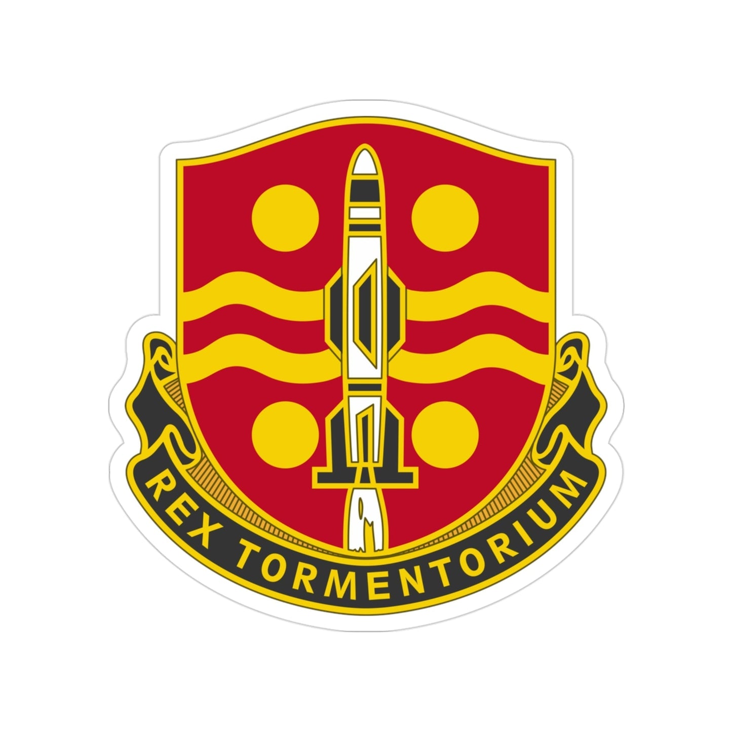 246 Field Artillery Battalion (U.S. Army) Transparent STICKER Die-Cut Vinyl Decal-3 Inch-The Sticker Space