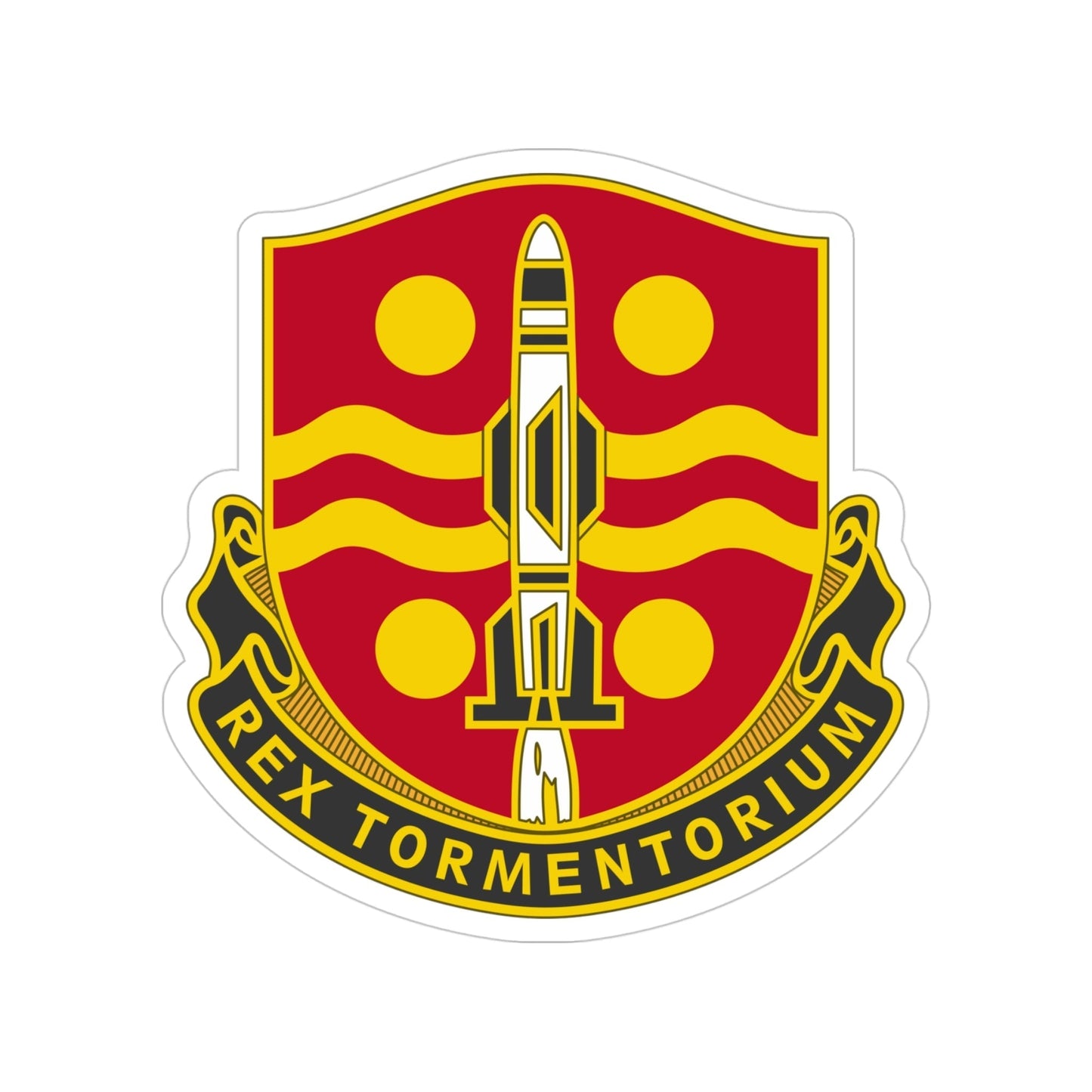 246 Field Artillery Battalion (U.S. Army) Transparent STICKER Die-Cut Vinyl Decal-4 Inch-The Sticker Space