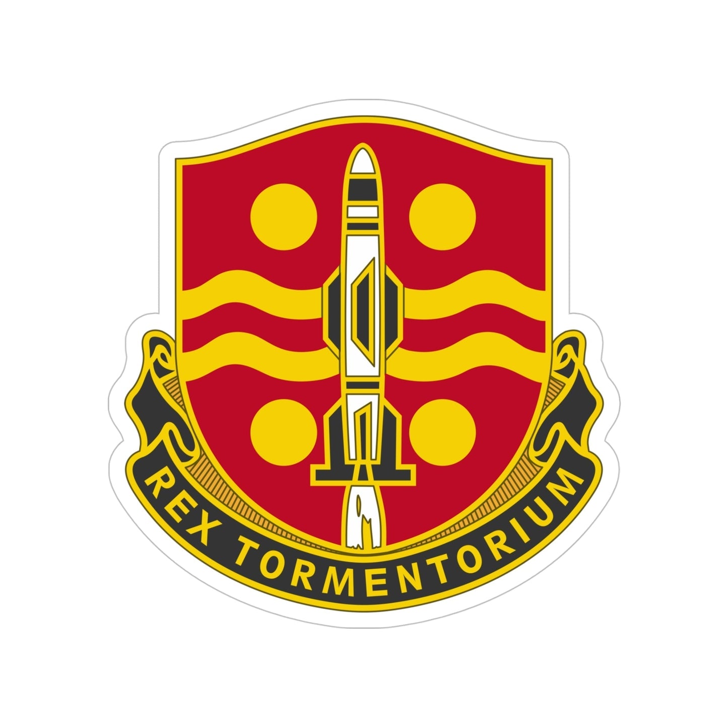 246 Field Artillery Battalion (U.S. Army) Transparent STICKER Die-Cut Vinyl Decal-5 Inch-The Sticker Space