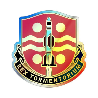 246 Field Artillery Battalion (U.S. Army) Holographic STICKER Die-Cut Vinyl Decal 3 Inch Holographic - The Sticker Space