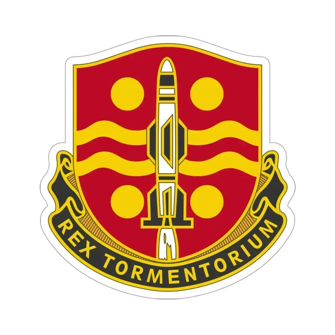 246 Field Artillery Battalion (U.S. Army) STICKER Vinyl Die-Cut Decal 3 Inch - The Sticker Space