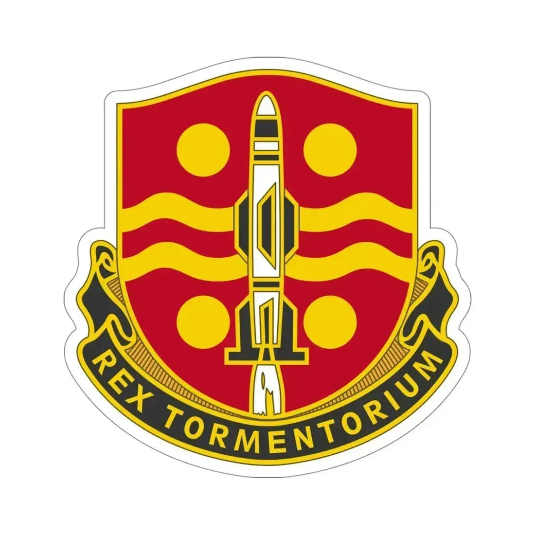 246 Field Artillery Battalion (U.S. Army) STICKER Vinyl Die-Cut Decal 4 Inch - The Sticker Space