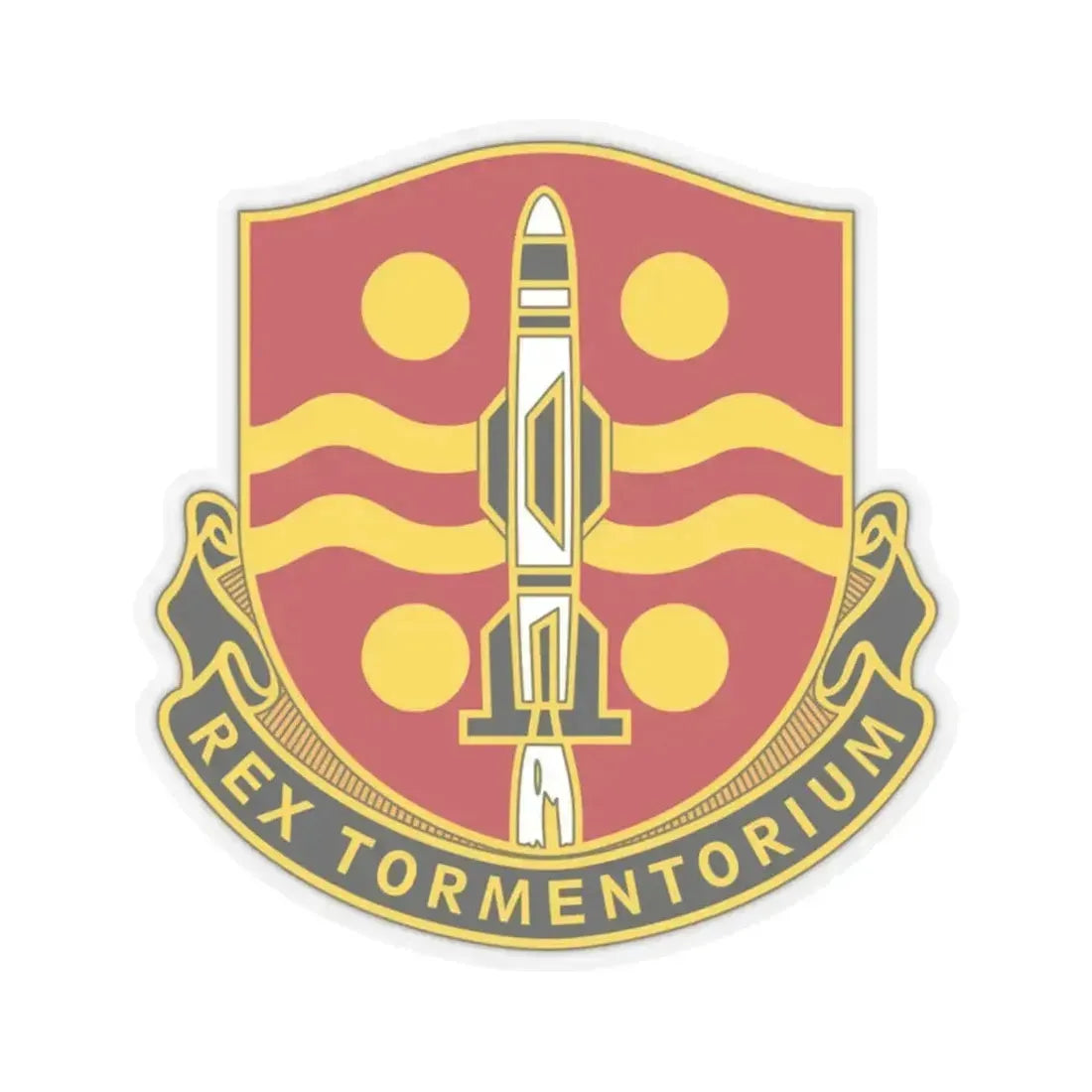 246 Field Artillery Battalion (U.S. Army) STICKER Vinyl Kiss-Cut Decal 2 Inch Transparent - The Sticker Space