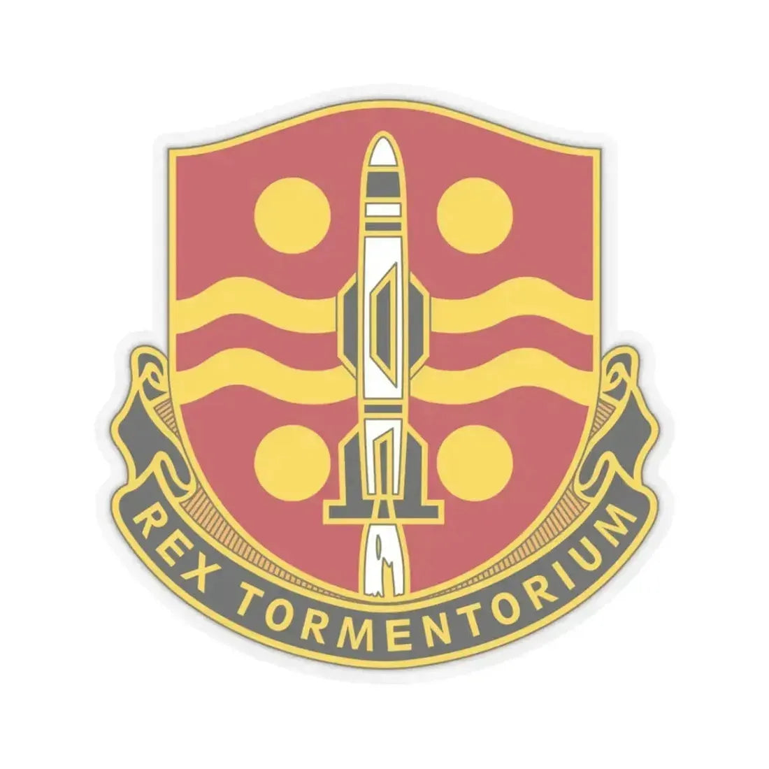 246 Field Artillery Battalion (U.S. Army) STICKER Vinyl Kiss-Cut Decal 3 Inch Transparent - The Sticker Space