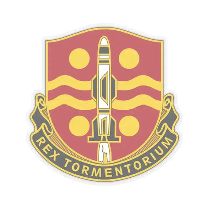 246 Field Artillery Battalion (U.S. Army) STICKER Vinyl Kiss-Cut Decal 6 Inch Transparent - The Sticker Space