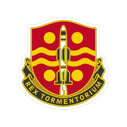 246 Field Artillery Battalion (U.S. Army) Transparent STICKER Die-Cut Vinyl Decal 2 Inch - The Sticker Space