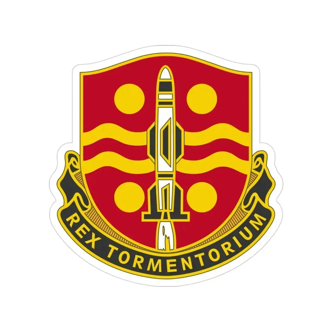246 Field Artillery Battalion (U.S. Army) Transparent STICKER Die-Cut Vinyl Decal 3 Inch - The Sticker Space