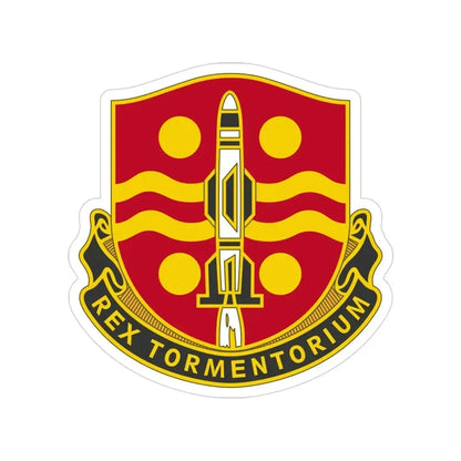 246 Field Artillery Battalion (U.S. Army) Transparent STICKER Die-Cut Vinyl Decal 3 Inch - The Sticker Space