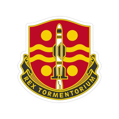 246 Field Artillery Battalion (U.S. Army) Transparent STICKER Die-Cut Vinyl Decal 4 Inch - The Sticker Space