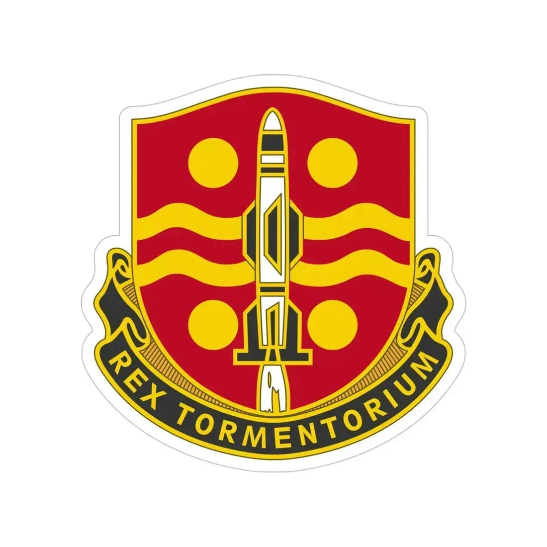 246 Field Artillery Battalion (U.S. Army) Transparent STICKER Die-Cut Vinyl Decal 5 Inch - The Sticker Space