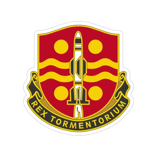 246 Field Artillery Battalion (U.S. Army) Transparent STICKER Die-Cut Vinyl Decal 6 Inch - The Sticker Space