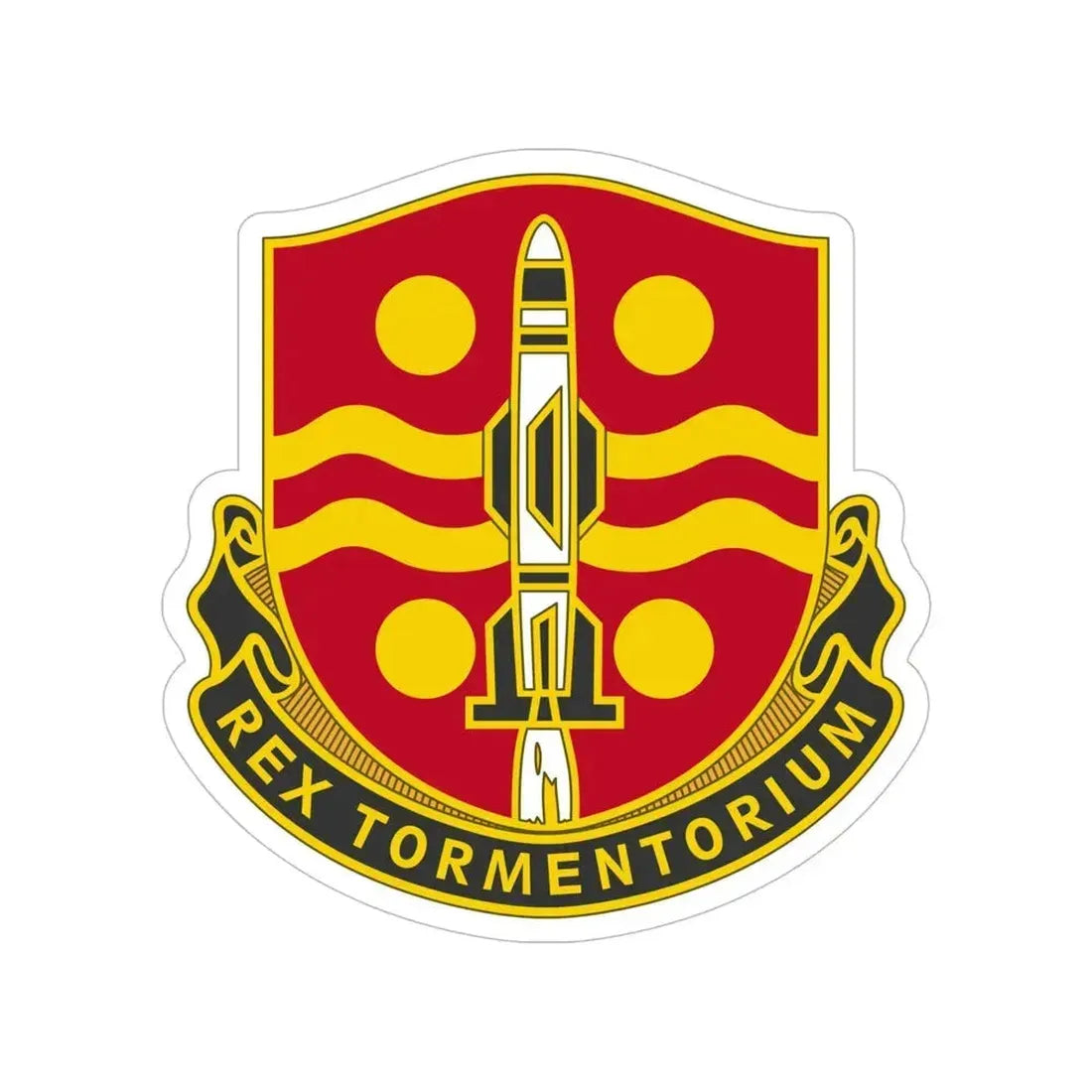 246 Field Artillery Battalion (U.S. Army) Transparent STICKER Die-Cut Vinyl Decal 6 Inch - The Sticker Space