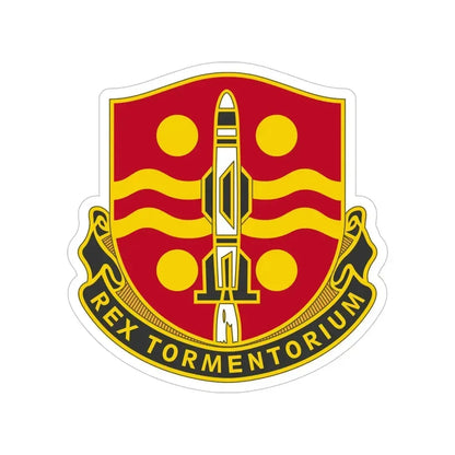 246 Field Artillery Battalion (U.S. Army) Transparent STICKER Die-Cut Vinyl Decal 6 Inch - The Sticker Space