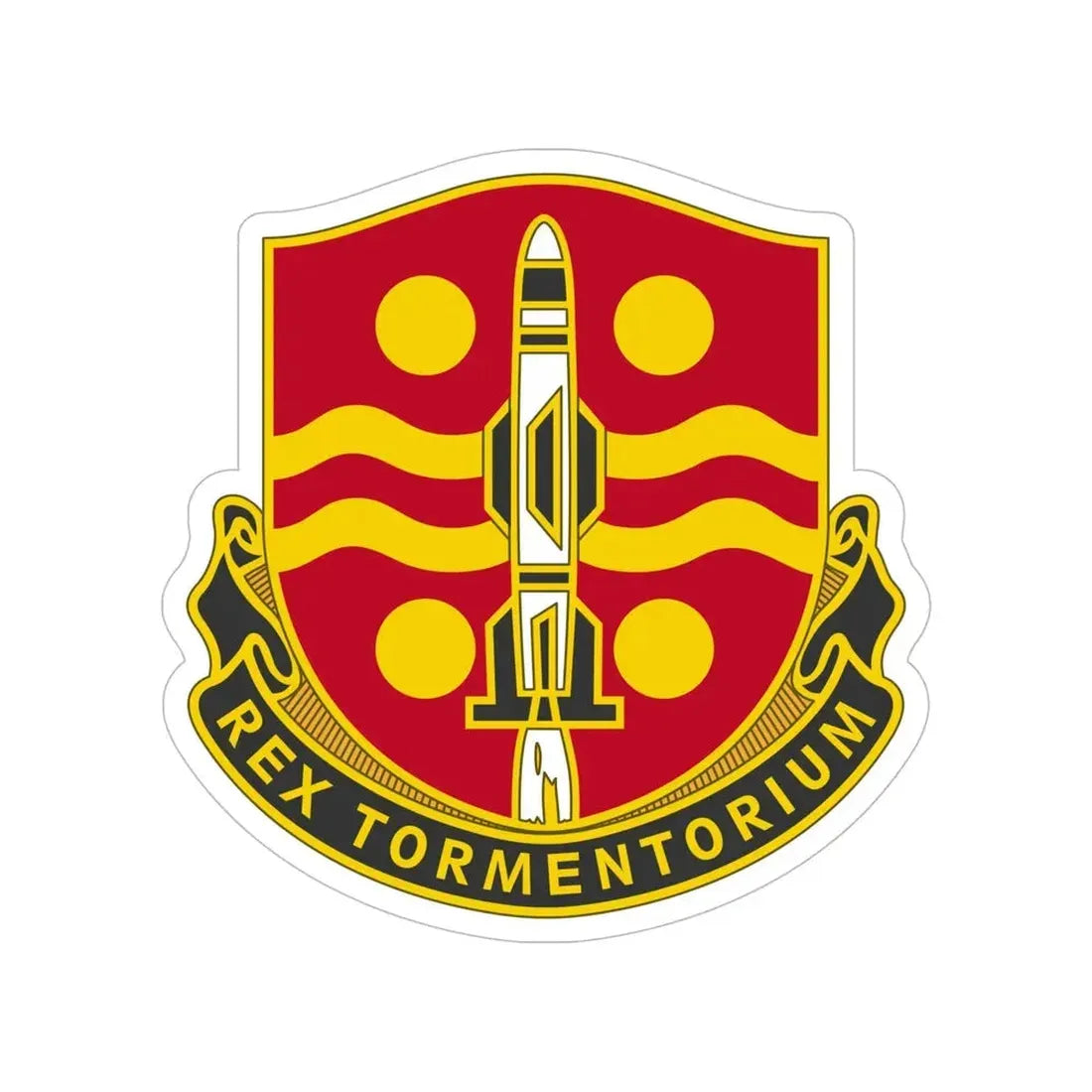 246 Field Artillery Battalion (U.S. Army) Transparent STICKER Die-Cut Vinyl Decal - The Sticker Space