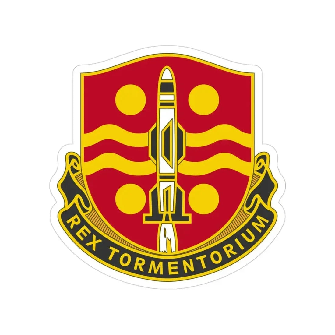 246 Field Artillery Battalion (U.S. Army) Transparent STICKER Die-Cut Vinyl Decal - The Sticker Space