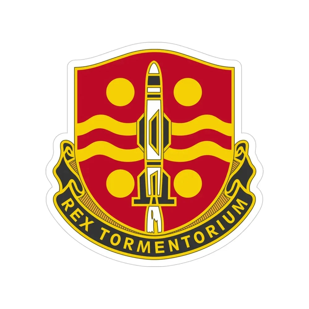 246 Field Artillery Battalion (U.S. Army) Transparent STICKER Die-Cut Vinyl Decal - The Sticker Space
