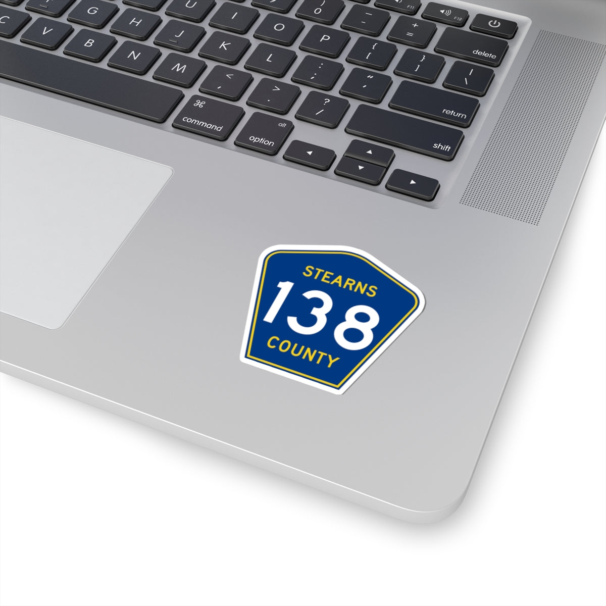Stearns County Route 138 (Minnesota) (Road Sign) STICKER Vinyl Kiss-Cut Decal