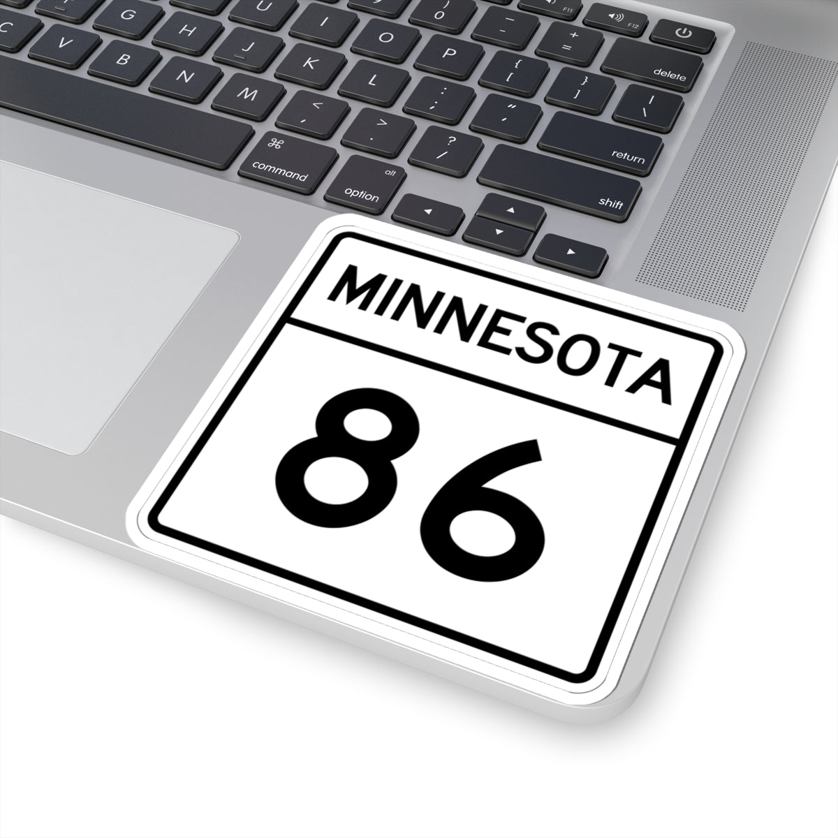 MN-86 1948 (Minnesota) (Road Sign) STICKER Vinyl Kiss-Cut Decal