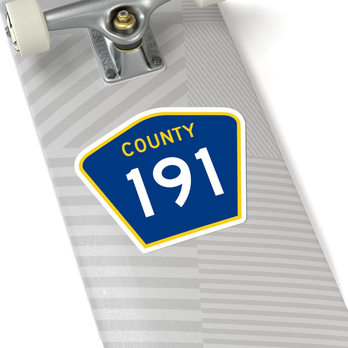 County 191 MN (Minnesota) (Road Sign) STICKER Vinyl Kiss-Cut Decal