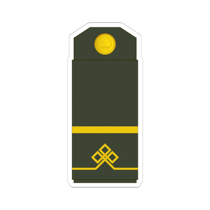 02 Mongolian Army LCP (Mongolia) (Military Rank) STICKER Vinyl Kiss-Cut Decal