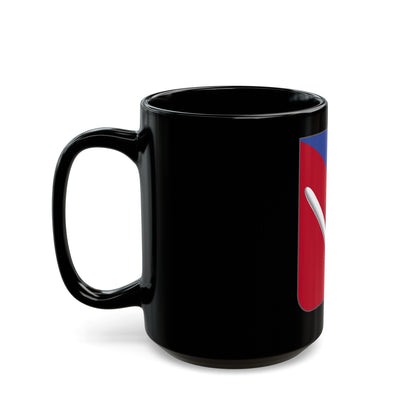 247 Field Artillery Missile Battalion 2 (U.S. Army) Black Coffee Mug-The Sticker Space