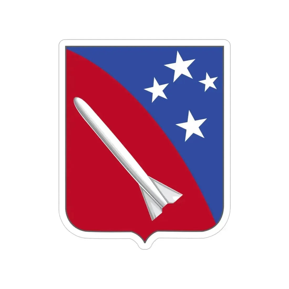 247 Field Artillery Missile Battalion 2 (U.S. Army) Transparent STICKER Die-Cut Vinyl Decal 5 Inch - The Sticker Space