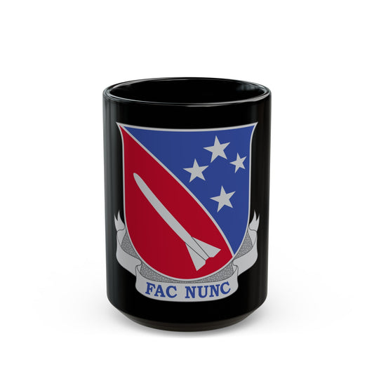 247 Field Artillery Missile Battalion (U.S. Army) Black Coffee Mug-15oz-The Sticker Space