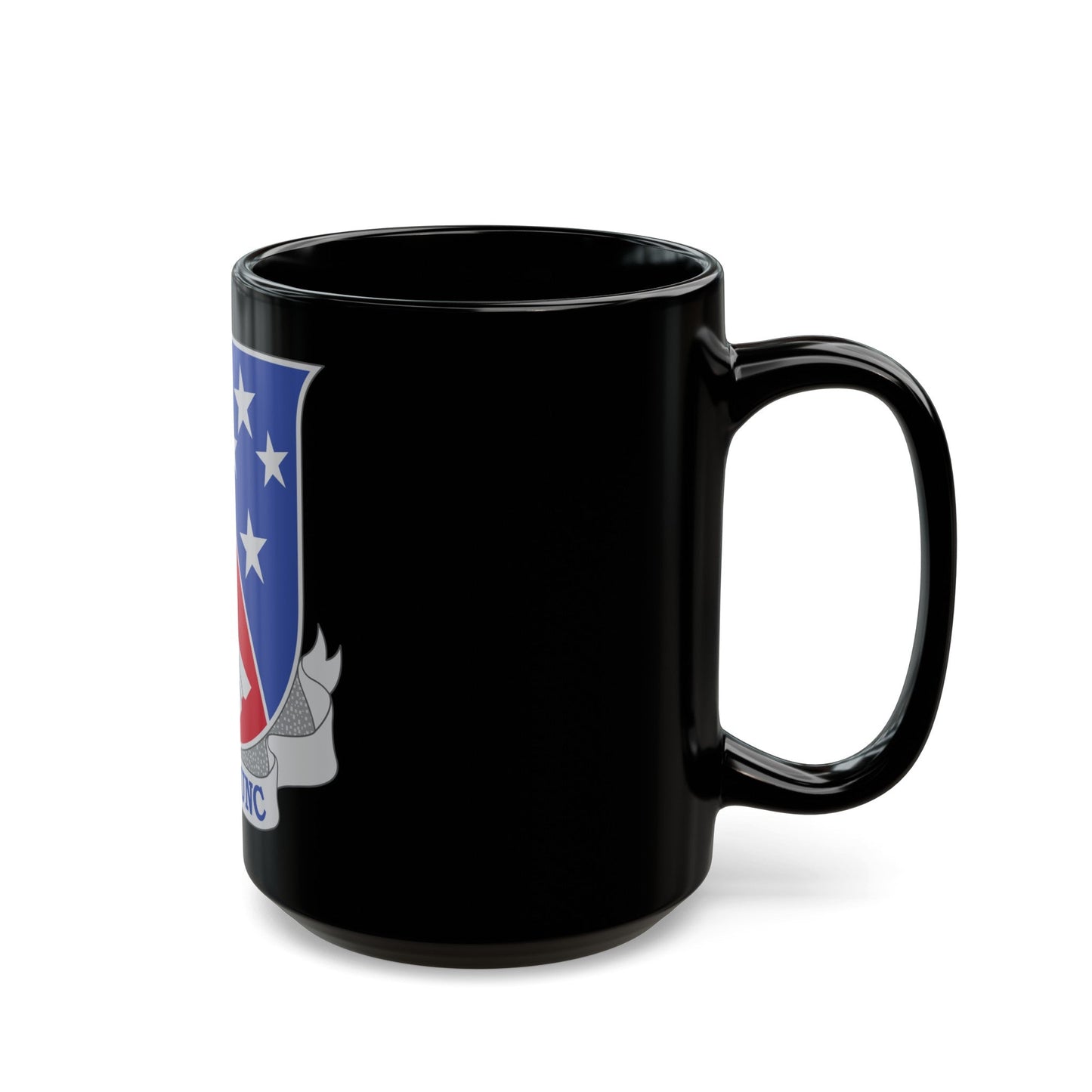 247 Field Artillery Missile Battalion (U.S. Army) Black Coffee Mug-The Sticker Space