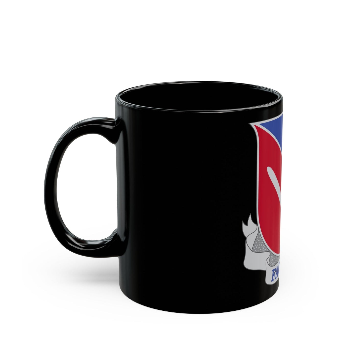 247 Field Artillery Missile Battalion (U.S. Army) Black Coffee Mug-The Sticker Space