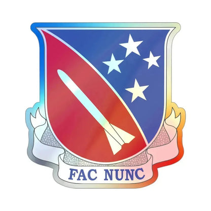 247 Field Artillery Missile Battalion (U.S. Army) Holographic STICKER Die-Cut Vinyl Decal 3 Inch Holographic - The Sticker Space