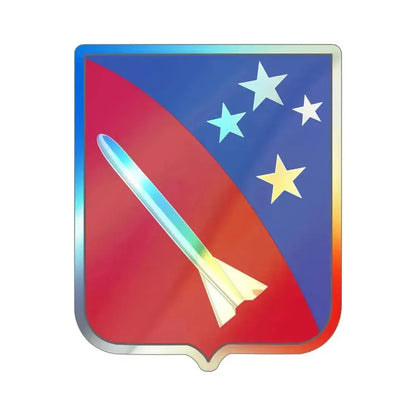 247 Field Artillery Missile Battalion v2 (U.S. Army) Holographic STICKER Die-Cut Vinyl Decal 4 Inch Holographic - The Sticker Space