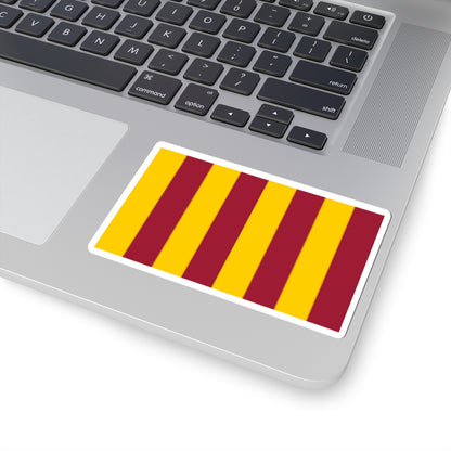 Flag of Northumbria 2015 (England) STICKER Vinyl Kiss-Cut Decal
