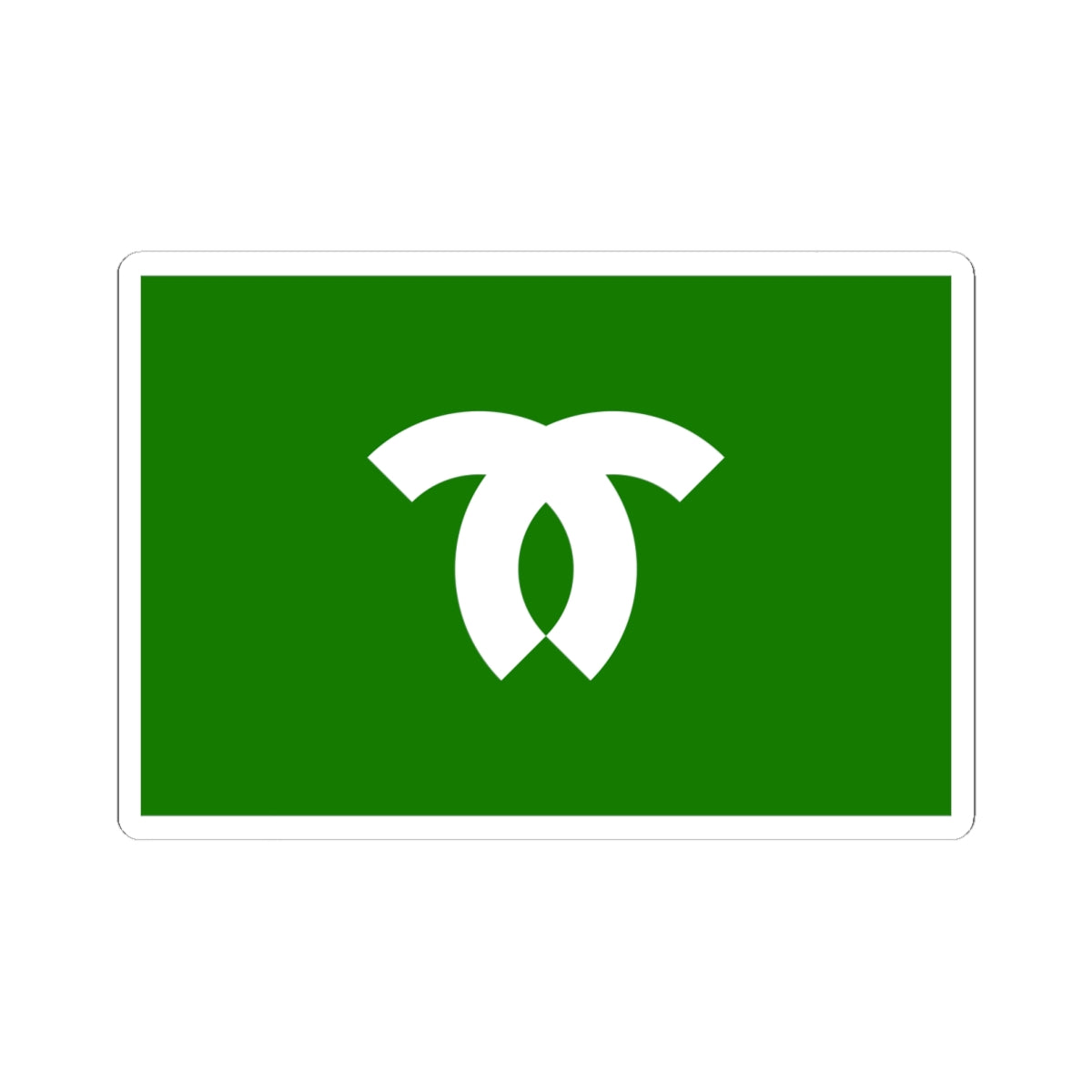 Flag of Kobe (Japan) STICKER Vinyl Kiss-Cut Decal