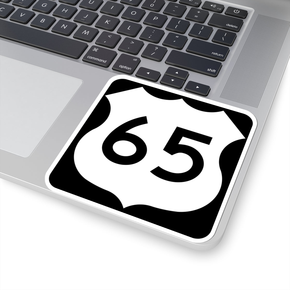 US 65 MN 1961 (Minnesota) (Road Sign) STICKER Vinyl Kiss-Cut Decal
