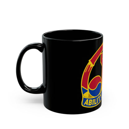 248 Engineer Battalion (U.S. Army) Black Coffee Mug-The Sticker Space